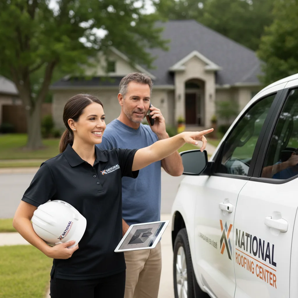 National Roofing Center customer support in Lorton